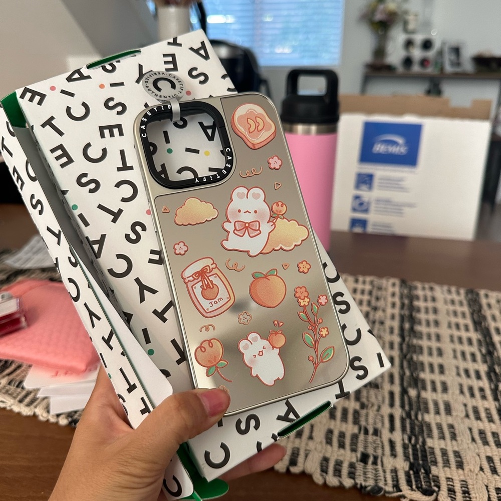 Casetify Peach Puffie ny Creampuffs 15 Pro Max